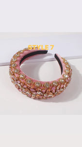 Luxury diamante bling headbands