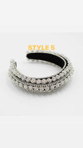 Luxury diamante bling headbands