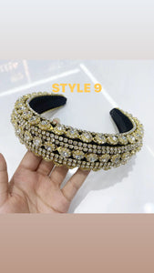 Luxury diamante bling headbands