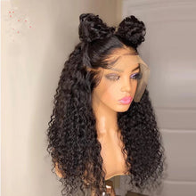 Load image into Gallery viewer, 8A 250 Density Unprocessed Brazillian deep wave curly human hair wig
