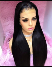 Load image into Gallery viewer, 12A Vietnamese Luxury Bone straight super double drawn lace frontal human hair wig
