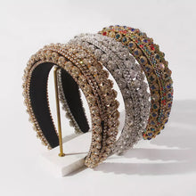 Load image into Gallery viewer, Luxury diamante bling headbands
